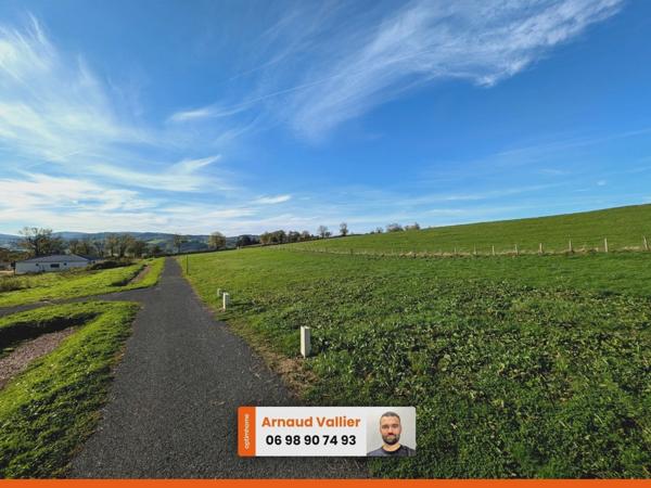 Terrain à vendre de 806,00 m² à SAINT MARTIN D'ESTREAUX (42)