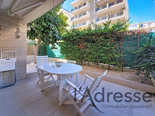 COUP DE COEUR ! Magnifique 2 pièces avec jardin de 75m² à CANNES PALM BEACH !