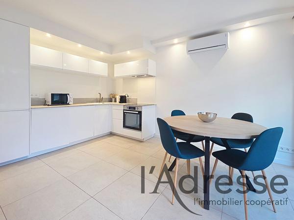 COUP DE COEUR ! Magnifique 2 pièces avec jardin de 75m² à CANNES PALM BEACH !