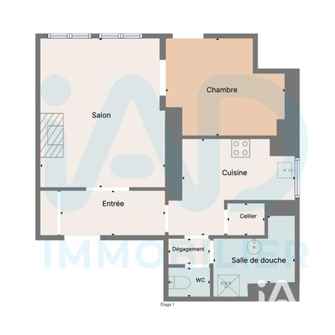 Appartement à vendre 2 pièces 47,45 m² Rouen