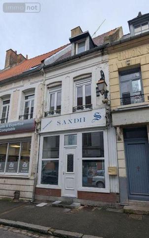 Maison de ville à vendre à Saint-Pol-sur-Ternoise dans le Pas-de-Calais (62130), ref : 2454