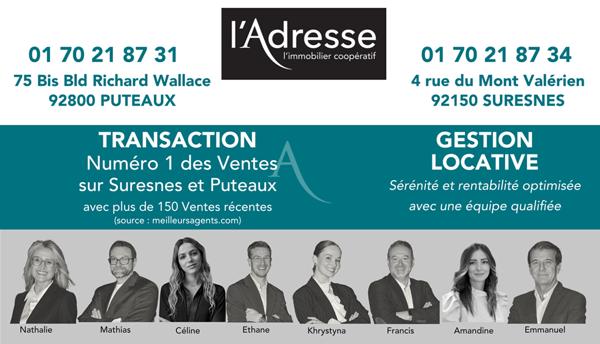 Appartement 2/3 pièces - 49 m² - Rueil-Malmaison (Boulevard National) - parking - cave