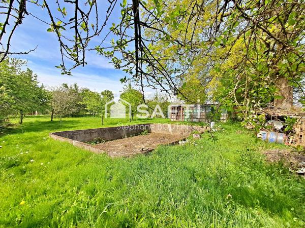 Terrain de loisirs 2 465 m² avec eau et électricité – Cerizay / Combrand