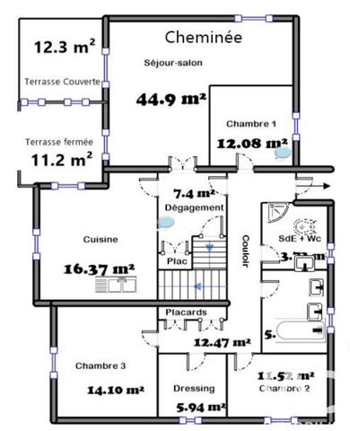 Maison à vendre 6 pièces 215 m² Vidauban