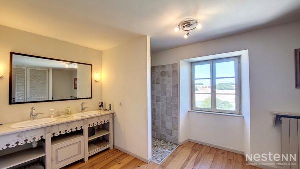 A vendre propriété composée de plusieurs bâtisses en pierre dont une maison de Maitre au coeur de la campagne Gersoise