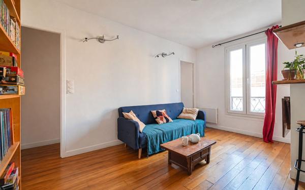 Appartement à vendre    2 pièces • 35 m2 Paris 18