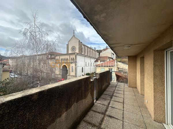 Vente Appartement54 m² - 2 Pièces - VALS PRES LE PUY (43750)