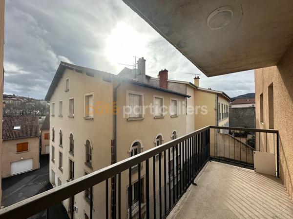 Vente Appartement54 m² - 2 Pièces - VALS PRES LE PUY (43750)