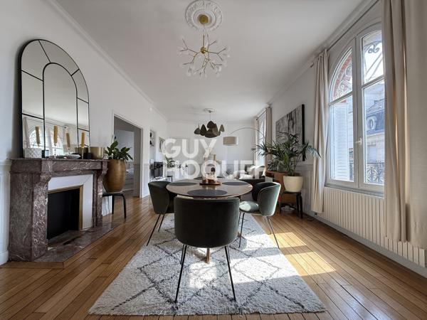 Appartement de charme 89 m² – 2 chambres – Parking et cave – Reims Gambetta