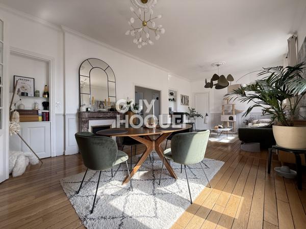Appartement de charme 89 m² – 2 chambres – Parking et cave – Reims Gambetta