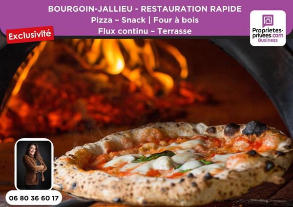 BOURGOIN-JALLIEU - RESTAURANT, SNACK, RETSAURATION RAPIDE, Terrasse