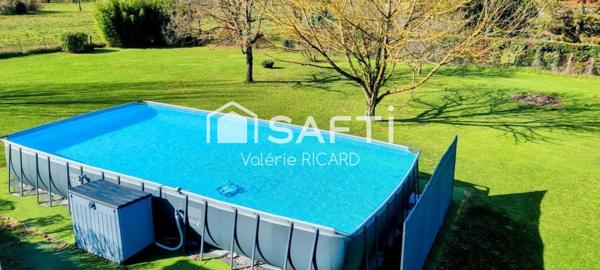 CAYRAC, Maison d'architecte d'environ 194m2 sur un terrain arboré de 3852 m2