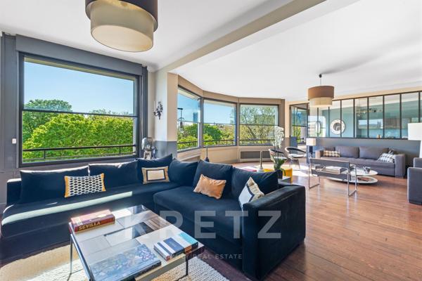 Appartement familial aux vues dégagées sur la nature et Tour Eiffel”