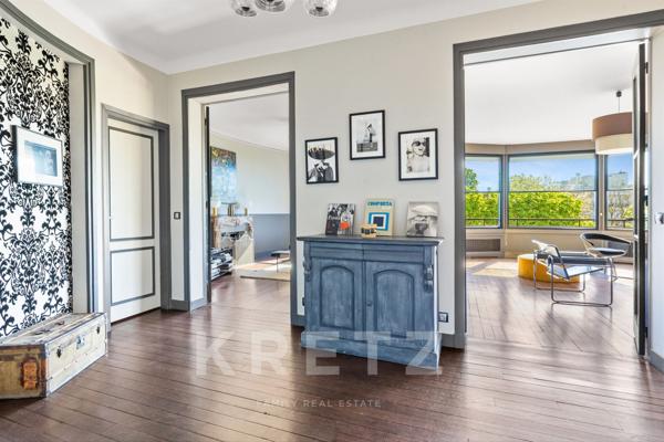 Appartement familial aux vues dégagées sur la nature et Tour Eiffel”