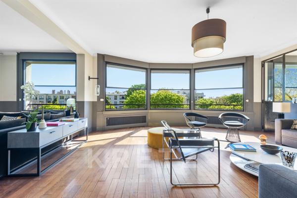 Appartement familial aux vues dégagées sur la nature et Tour Eiffel”