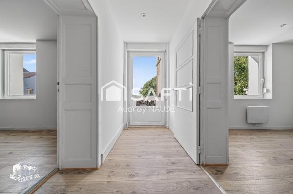 Duplex lumineux 96 m² avec garage privé