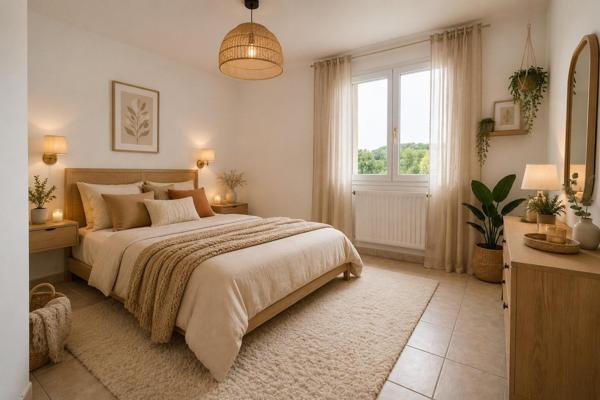 Au calme, Pavillon 5 chambres avec jardin.