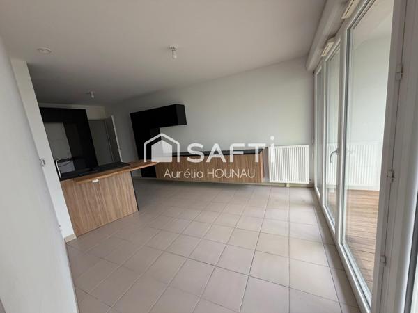 Appartement lumineux avec extérieur de 20m2