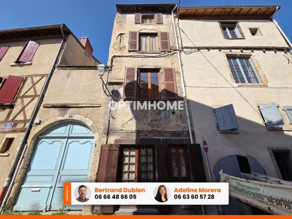 Exclusivité / Belle maison de ville / 63160 Billom