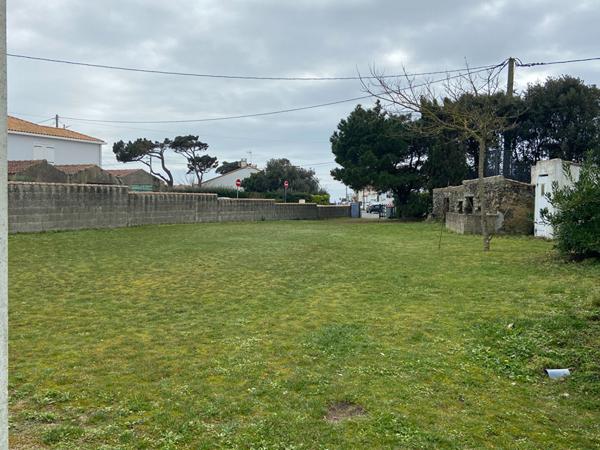 Saint Hilaire De Riez corniche terrain de 752 m2 emplacement rare