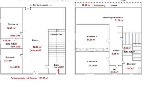 Location maison 5 pièces 106 m² Saint-Georges-d'Orques