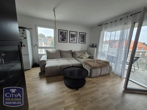 Appartement à louer 2 pièces 38.23m² Armentières (59280)