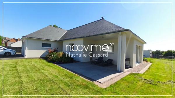 Maison plain-pied familiale de 142 m2 4 Chambres sur 1400 m2