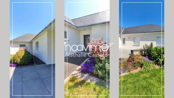Maison plain-pied familiale de 142 m2 4 Chambres sur 1400 m2