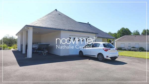 Maison plain-pied familiale de 142 m2 4 Chambres sur 1400 m2