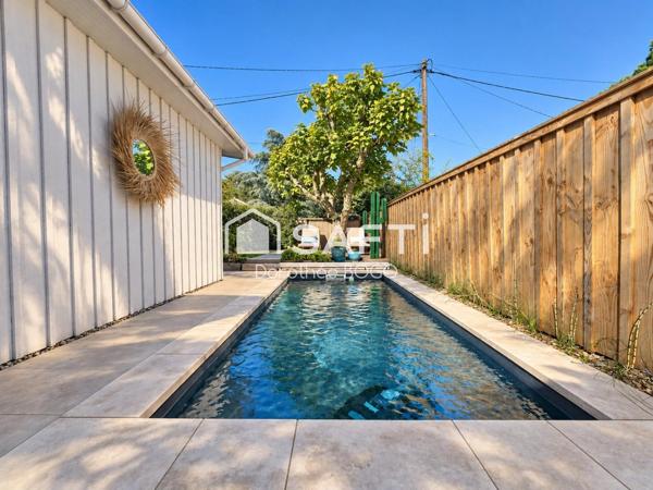 Maison de plain-pied - 2 chambres - piscine