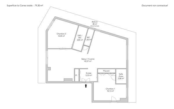 Appartement Paris 16e - TROCADÉRO