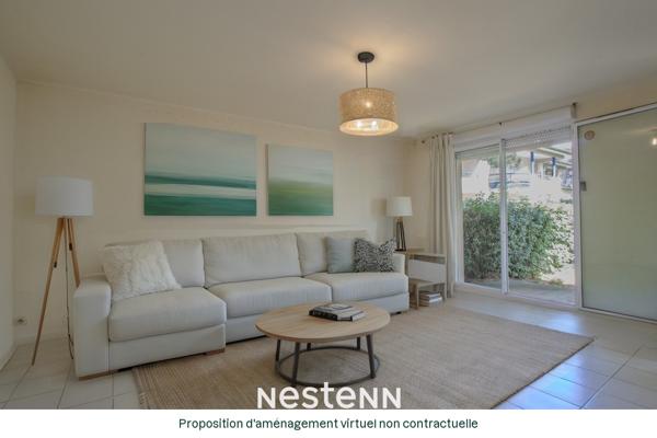 TOULOUSE - Quartier Saint Simon - Appartement T2 en rez-de-jardin avec deux places de parking