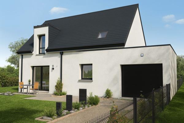 Terrain + Maison à vendre 5 pièces - 105 m²
