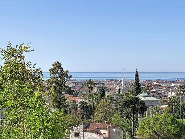 Appartement 3 pièces ? 77 m² ? Vue mer panoramique ? Nice Chambrun