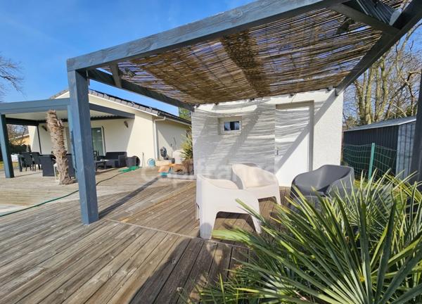 Maison familiale moderne et fonctionnelle à Mios (33), proche du Bassin d'Arcachon