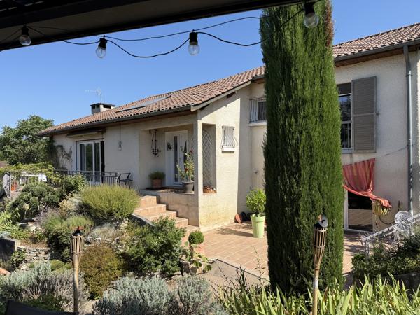 Jolie et spacieuse maison limite Caluire avec superbe vue