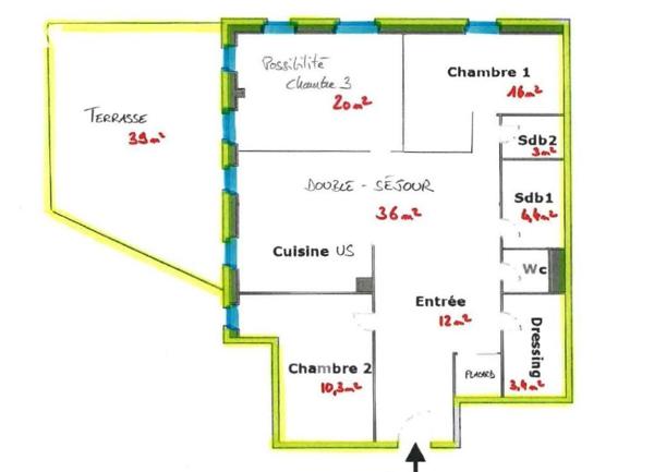 PARIS 5 / MONGE - APPARTEMENT 4 PIÈCES TERRASSE 40M² VUE EXCEPTIONNELLE SUR VERDURE + PARKING + CAVE