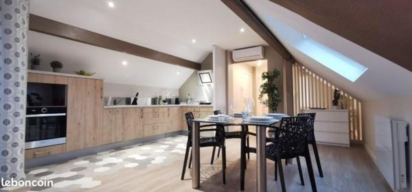 Magnifique et spacieux T3 Coup de cœur de 64 m2-Loi Carrez_93 m2 au sol.climatisé, grande terrasse exposée Sud garage double