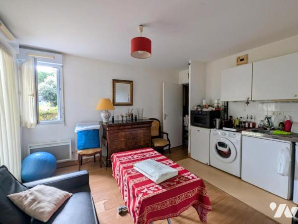 NANTES - Monselet - Appartement T2 loué - 34,60m²