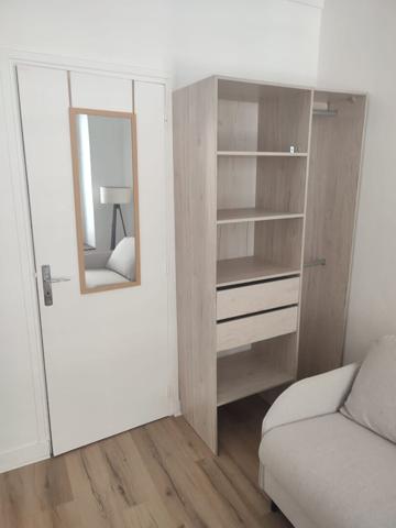 A louer T1 meublé 17.39 m2