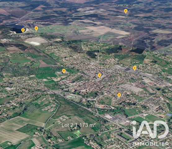 Terrain à vendre 1 173 m² Casteljaloux
