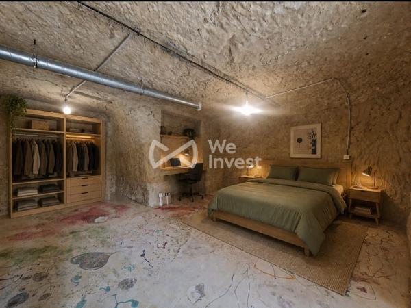 Ensemble immobilier troglodytique