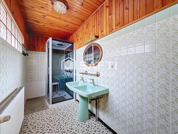 Maison individuelle vivable de plain-pied + terrain divisible