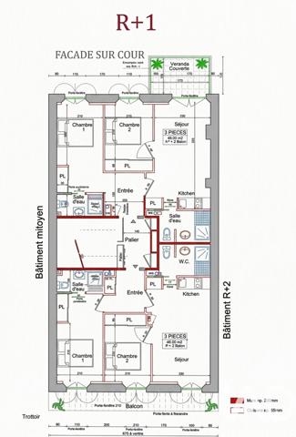Immeuble à vendre 270 m² Cannes