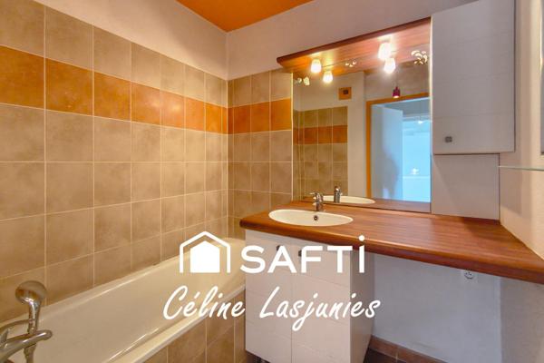 À vendre – T2 lumineux avec balcon, parking et piscine, côté Bordeaux