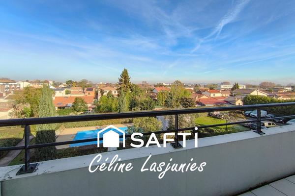 À vendre – T2 lumineux avec balcon, parking et piscine, côté Bordeaux