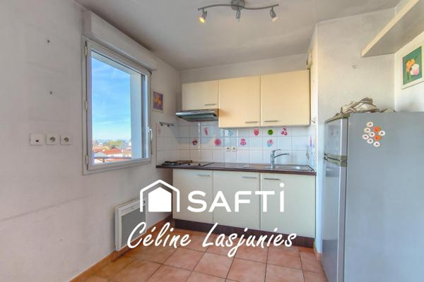 À vendre – T2 lumineux avec balcon, parking et piscine, côté Bordeaux