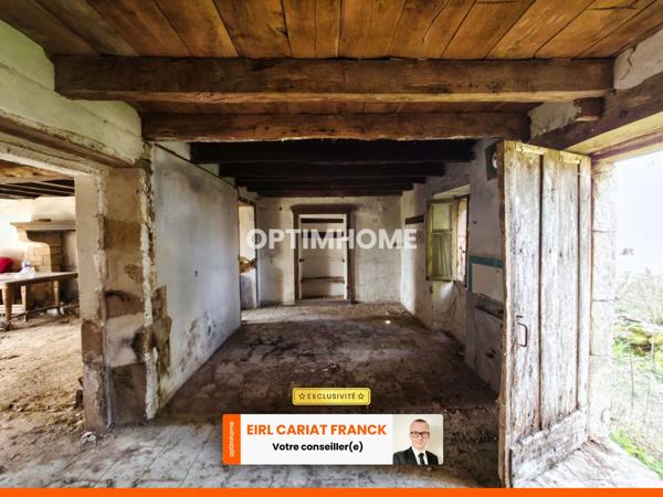 MAISON DE 103 M² A FINIR, L’ENSEMBLE SUR 775 M² DE TERRAIN CLOS