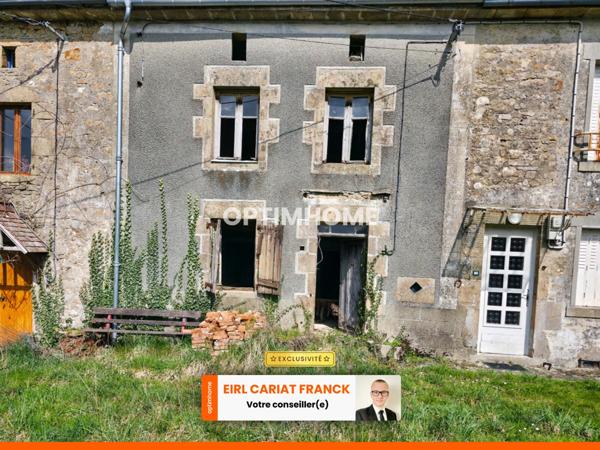 MAISON DE 103 M² A FINIR, L’ENSEMBLE SUR 775 M² DE TERRAIN CLOS