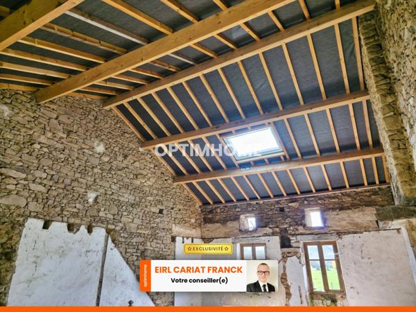 MAISON DE 103 M² A FINIR, L’ENSEMBLE SUR 775 M² DE TERRAIN CLOS